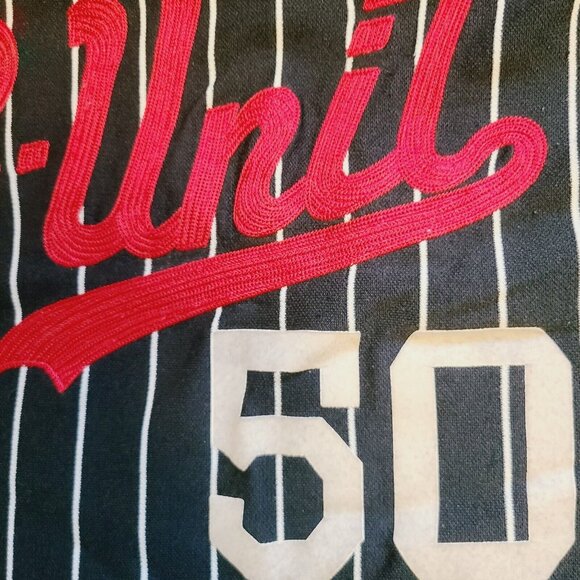 Vintage G Unit 50 Basketball Jersey Rap Hip Hop M size Official Size &Weight - Picture 6 of 13